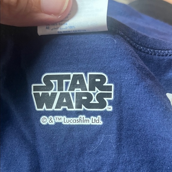 Star Wars Black Tank Top with Yoda Design - Picture 3 of 4